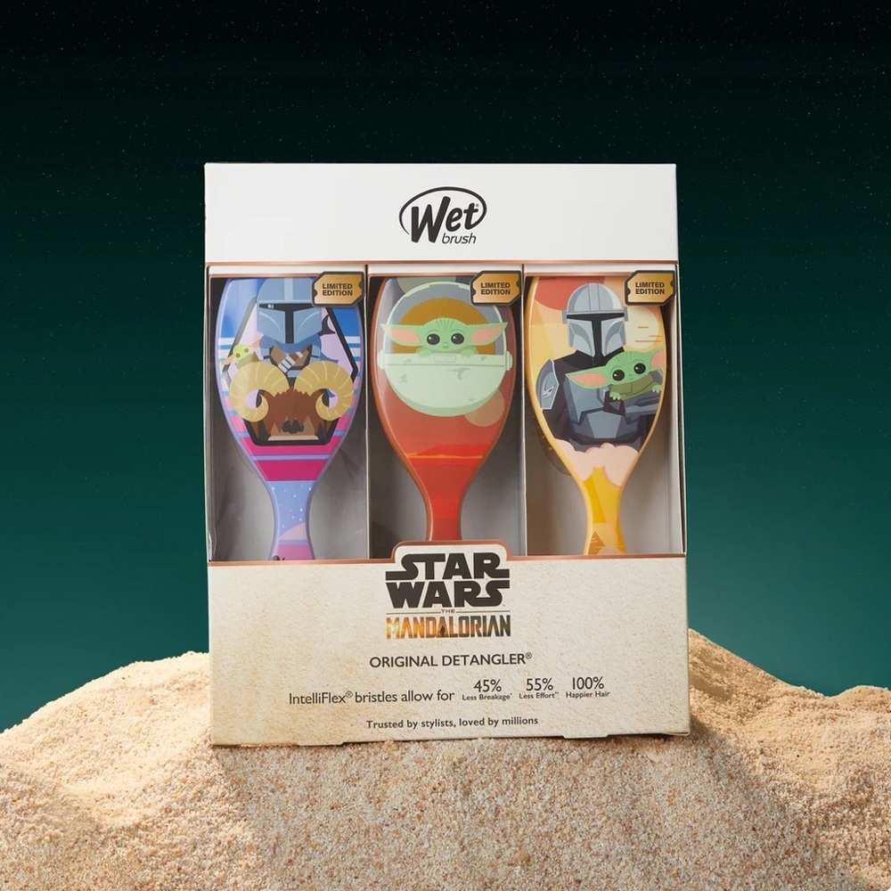 LIMITED EDITION STAR WARS Mandalorian 3-Piece Kit Wet Brush